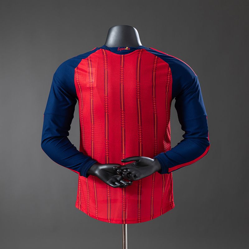 Spain 2026 Home Long-Sleeve Player