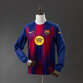 Barcelona 2025-2026 Home Long-Sleeve Fan