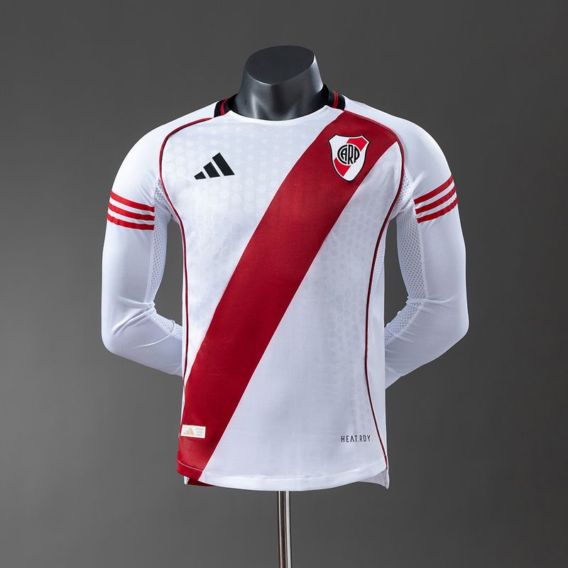 River Plate 2025-2026 Home Long-Sleeve Player