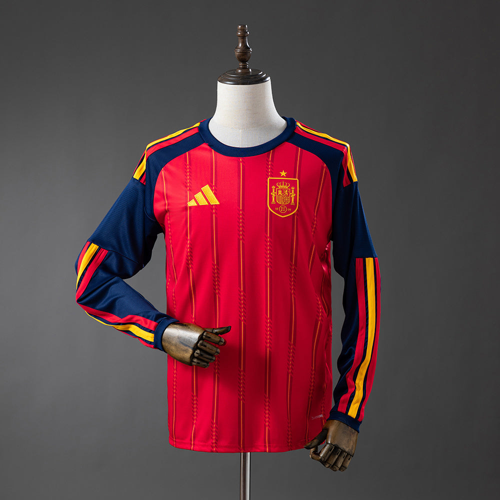 Spain 2026 Home Long-Sleeve Fan