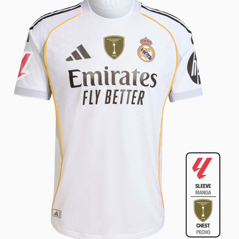 Real Madrid 2025-2026 Home Player
