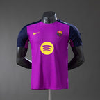 Barcelona 2025-2026 Pre-match training-Purple Player