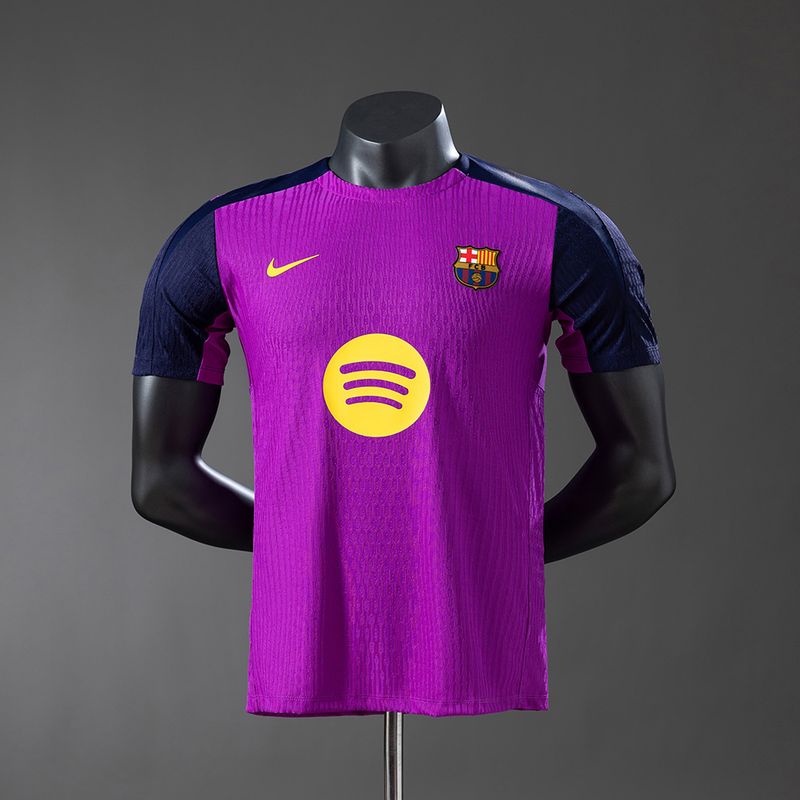 Barcelona 2025-2026 Pre-match training-Purple Player
