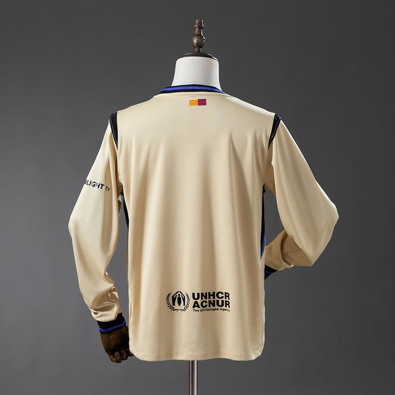Barcelona 2025-2026 Away Long-Sleeve Fan