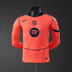Barcelona 2025-2026 Second Away Long-Sleeve Player