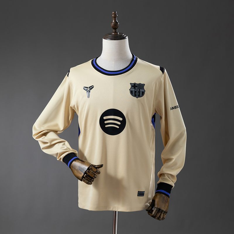 Barcelona 2025-2026 Away Long-Sleeve Fan