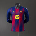 Barcelona 2025-2026 Home Long-Sleeve Player