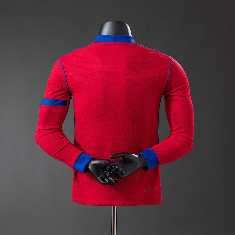 Paris Saint-Germain 2025-2026 Second Away Long-Sleeve Player