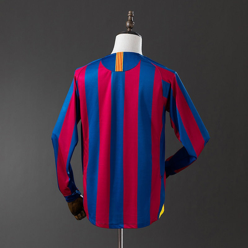 Retro Barcelona 2005-2006 Home Long sleeves