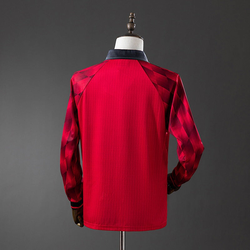 Retro Manchester United 1996 Home Long Sleeve