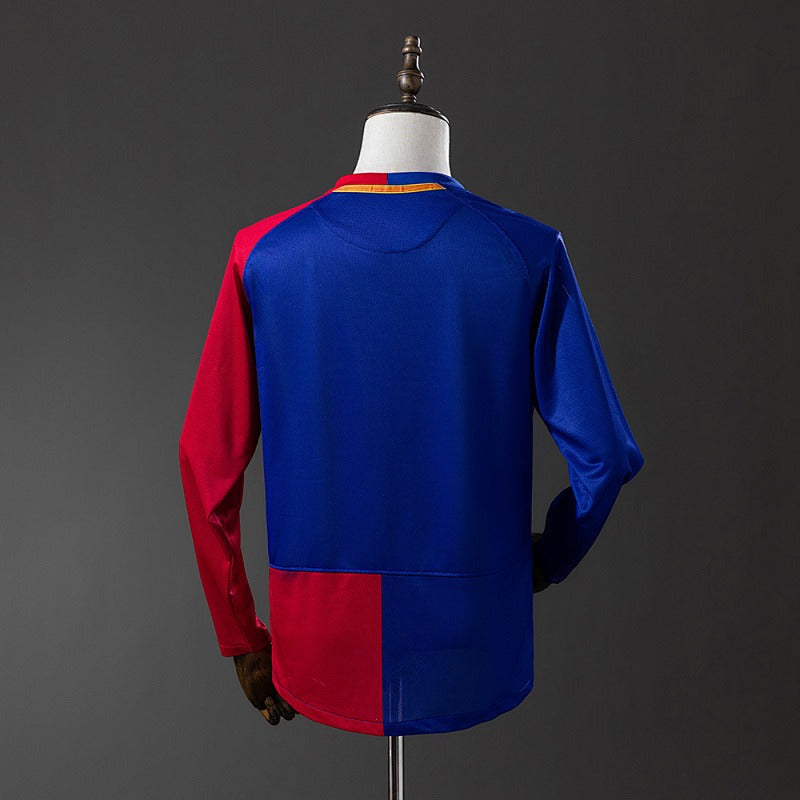 Retro Barcelona 2008-2009 Home Champions League Long Sleeves