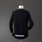 Retro Manchester United 1998-1999 Second Away Champions League Edition Long Sleeve