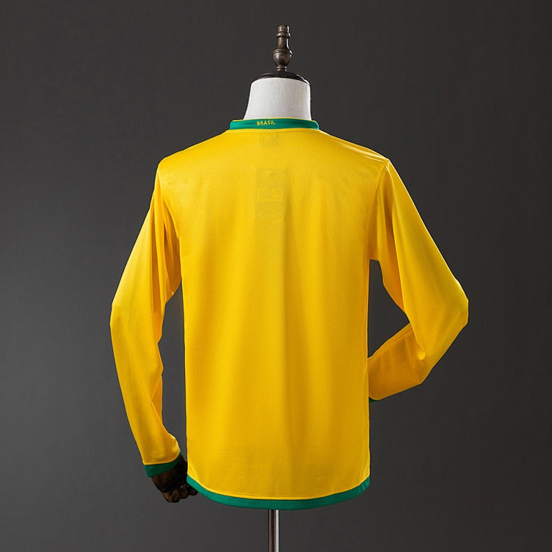 Retro Brazil 2006 Home Long Sleeve