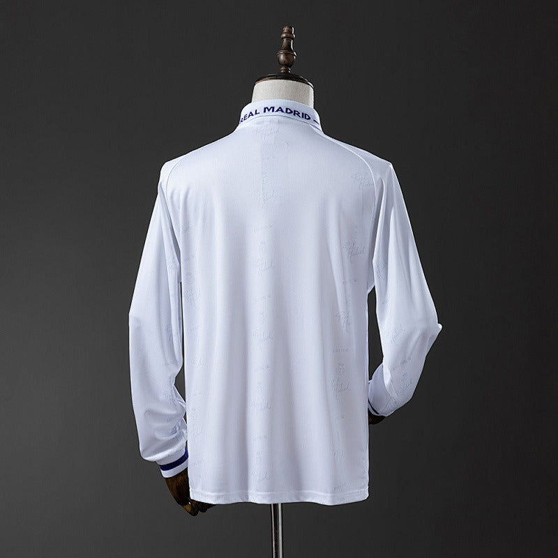 Retro Real Madrid 1994-1996 Home Long sleeves