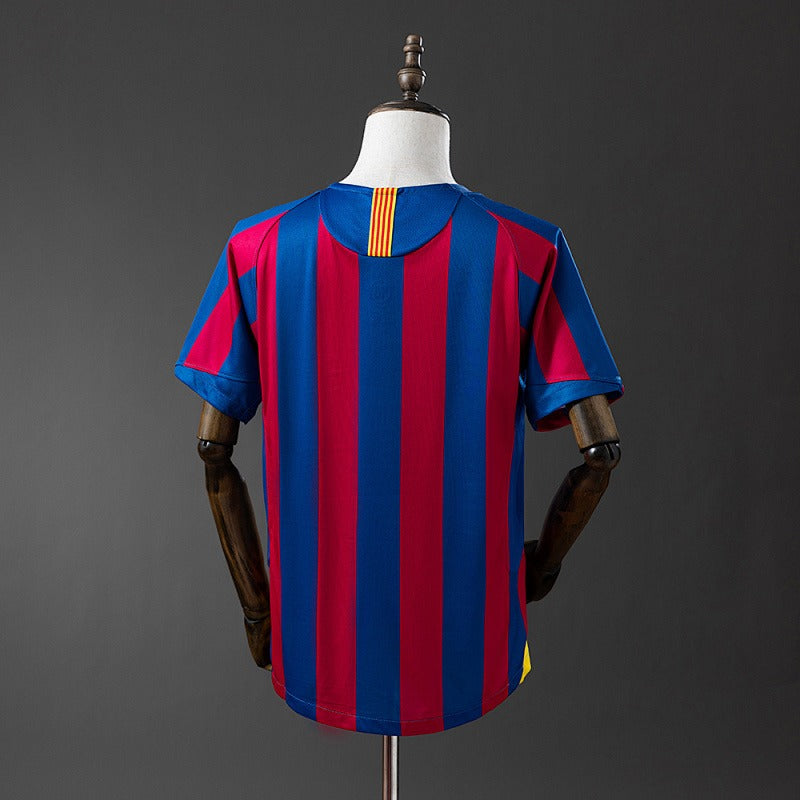 Retro Barcelona 2005-2006 Home UEFA Champions League Edition