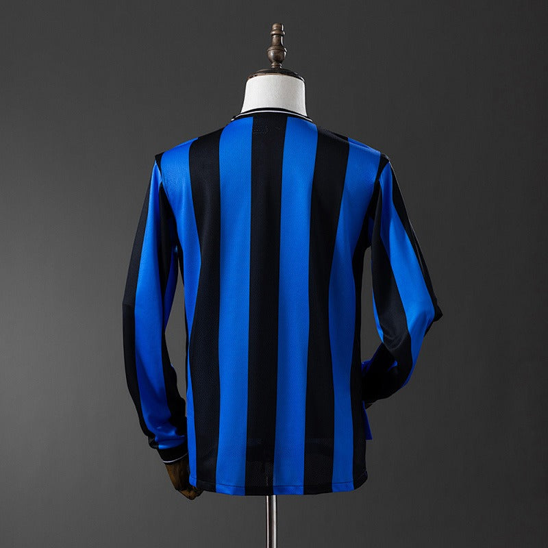 Retro Inter Milan 2009-2010 Champions League Edition Home Long sleeves
