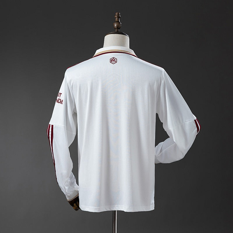 Arsenal 2025-2026 Second Away Long Sleeve Fan