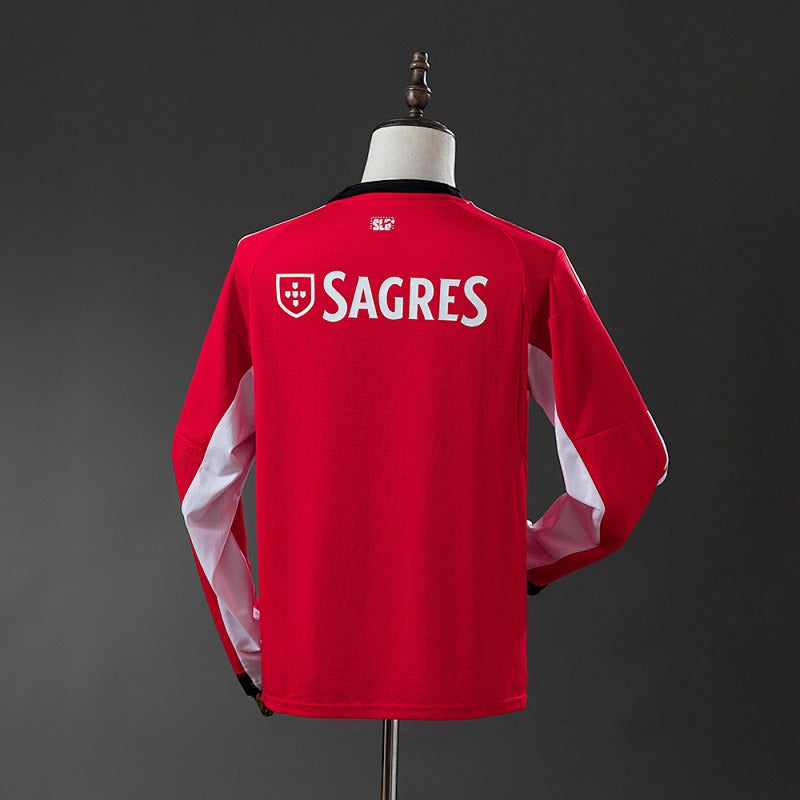 SL Benfica 2025-2026 Home Long-Sleeve Fan