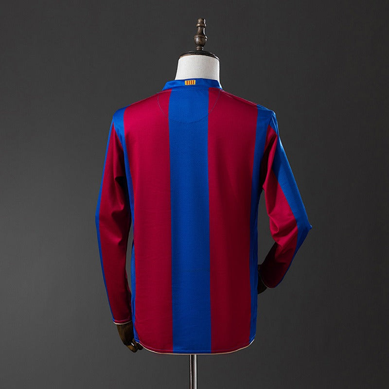 Retro Barcelona 2007-2008 Home Long sleeves