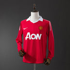Retro Manchester United 2010-2011 Home Long Sleeve