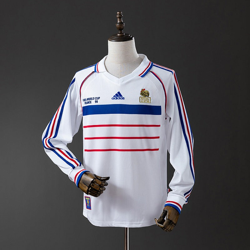 Retro France 1998 Away Long Sleeve