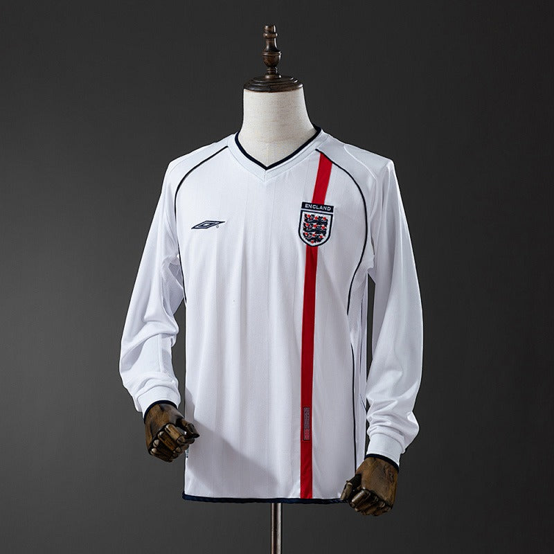 Retro England 2002 Home Long Sleeve