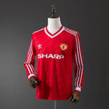 Retro Manchester United 1986-1988 Home Long Sleeve