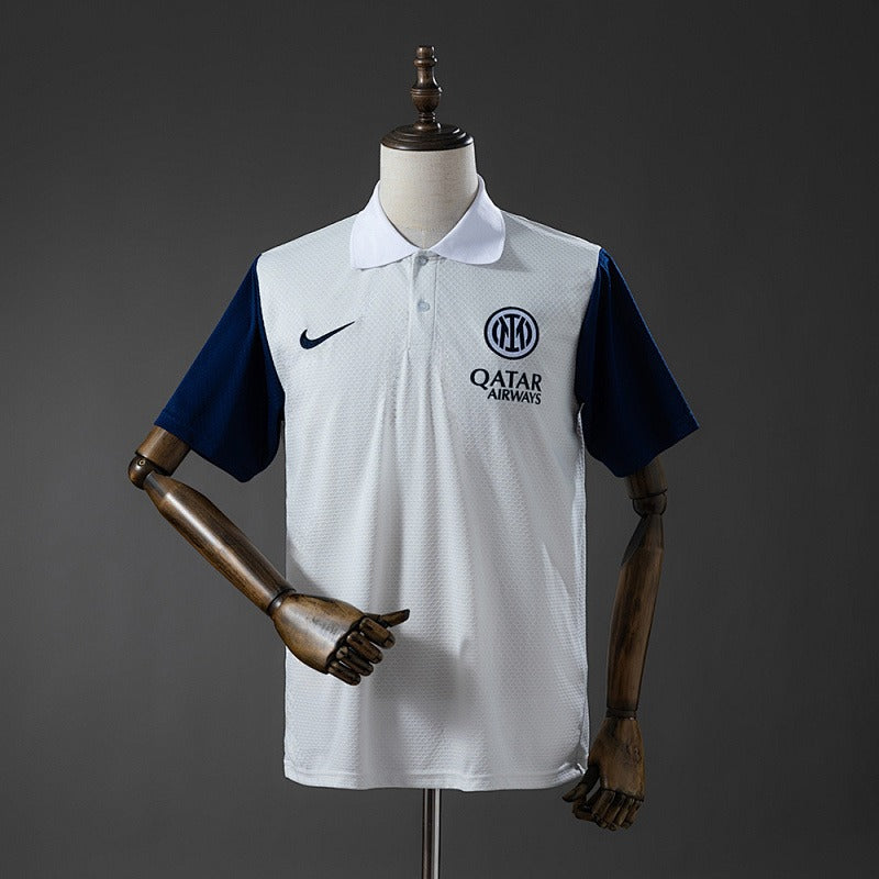 Inter Milan 2025-2026 POLO - Beige Fan
