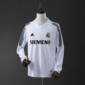 Retro Real Madrid 2005-2006 Home Long sleeves