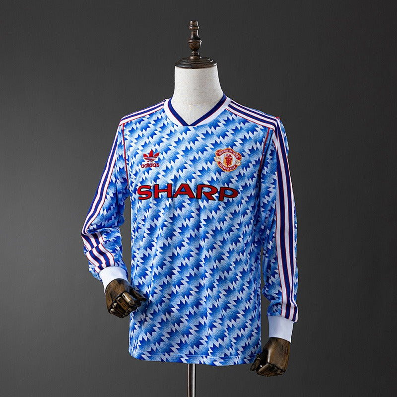 Retro Manchester United 1990-1992 Away Long Sleeve