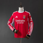 SL Benfica 2025-2026 Home Long-Sleeve Fan