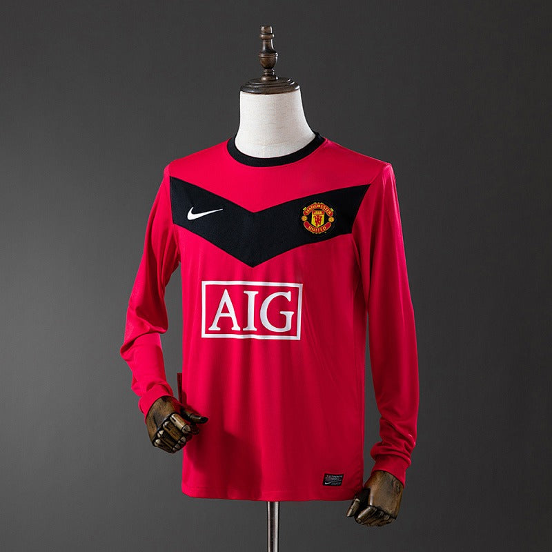 Retro Manchester United 2010 Home Long Sleeve