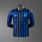 Inter Milan 2025-2026 Home Long-Sleeve Player