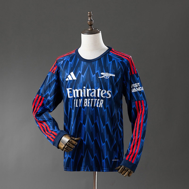 Arsenal 2025-2026 Away Long Sleeve Fan