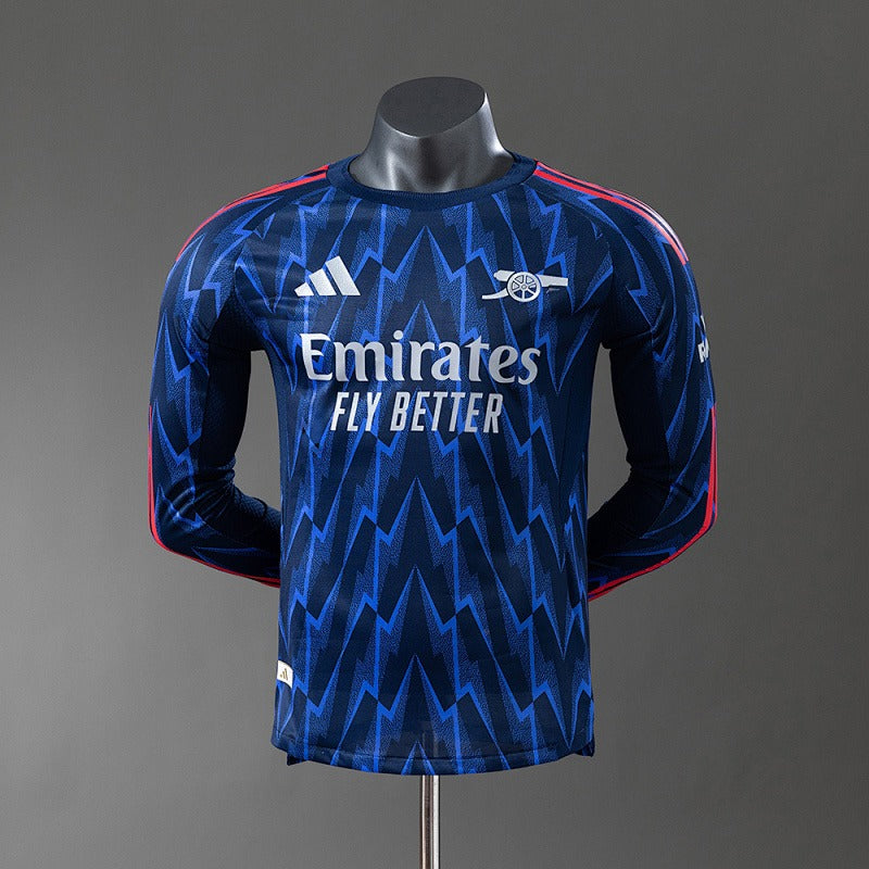 Arsenal 2025-2026 Away Long Sleeve Playe