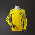 Retro Brazil 2002 Home Long Sleeves