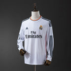 Retro Real Madrid 2013-2014 Home Long sleeves