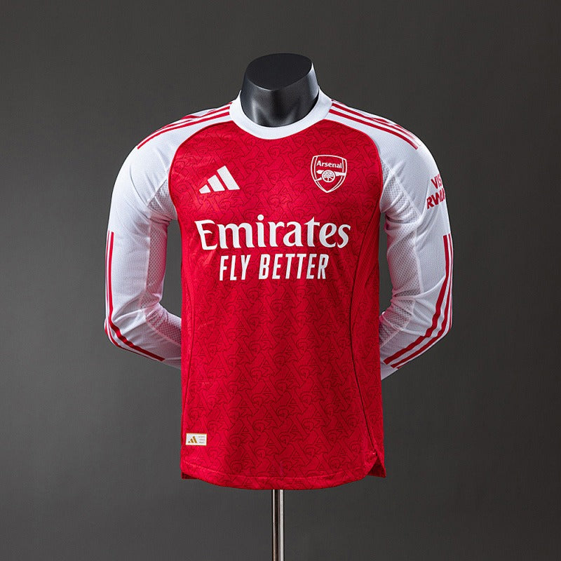 Arsenal 2025-2026 Home Long Sleeve Playe