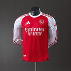 Arsenal 2025-2026 Home Long Sleeve Playe