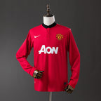 Retro Manchester United 2013-2014 Home Long Sleeve