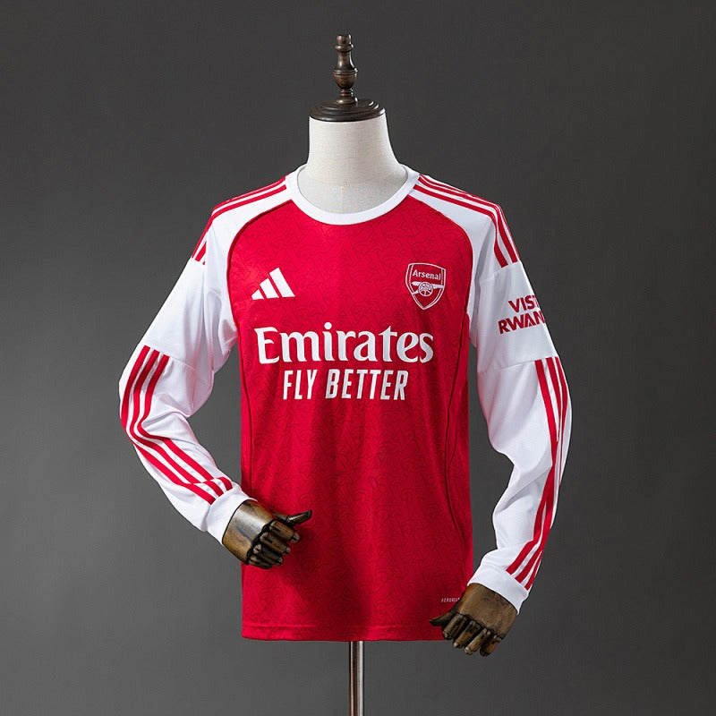 Arsenal 2025-2026 Home Long Sleeve Fan