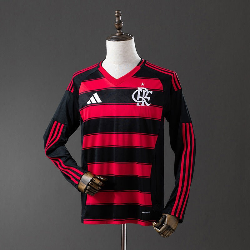 Flamengo 2025-2026 Home Long sleeve Fan