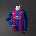 Retro Barcelona 2016-2017 Home Long Sleeves