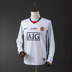 Retro Manchester United 2008-2009 Champions League Away Edition Long Sleeve