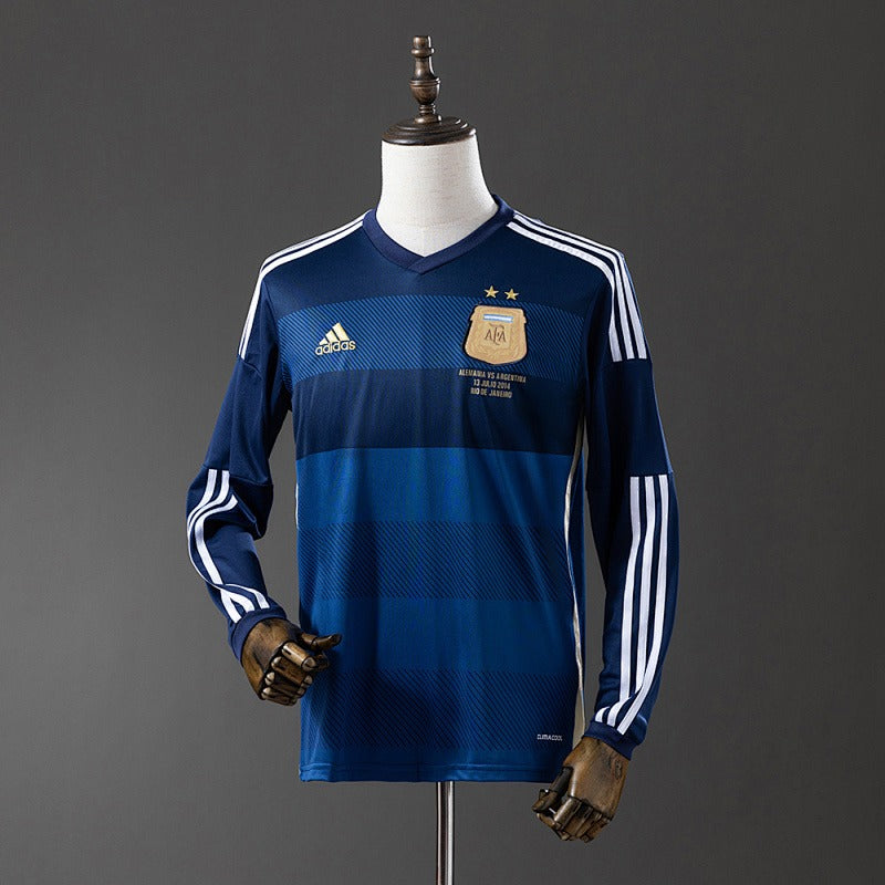 Retro Argentina 2014 Away Long Sleeve