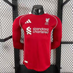 Liverpool 2025-2026 Home Long-Sleeve Player