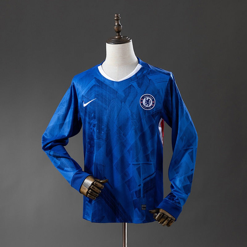 Chelsea 2025-2026 Second Away Long Sleeve Fan