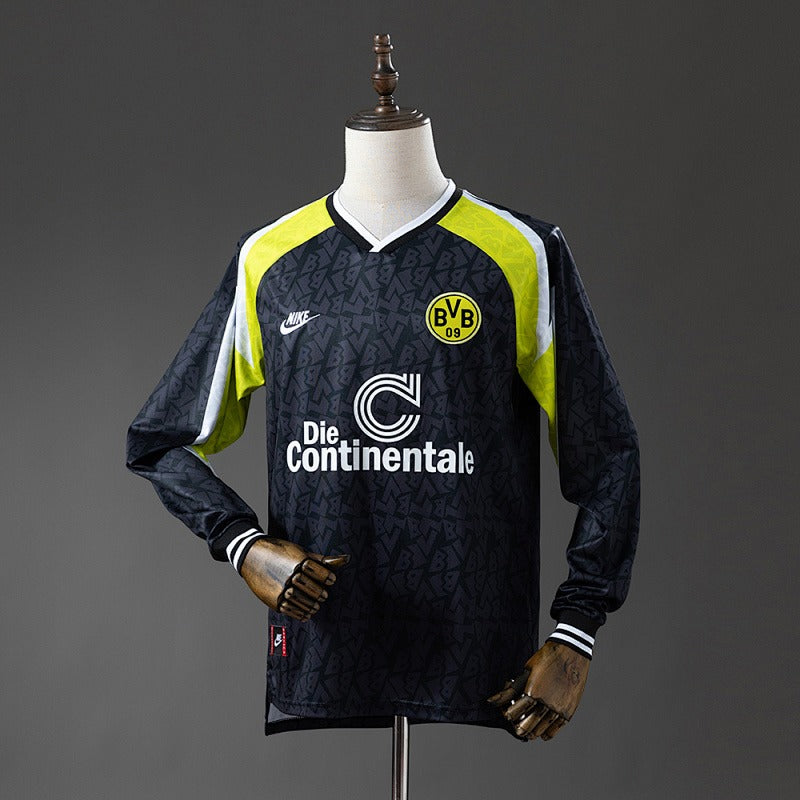 Retro Dortmund 1995-1996 Away Long Sleeve