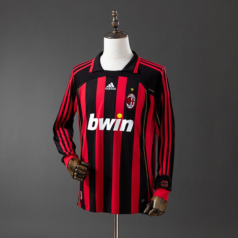 Retro AC Milan 2006-2007 Home Long sleeves