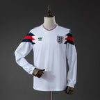 England 1990 Home Retro Long Sleeve